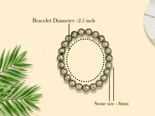 Natural Pyrite Bracelet